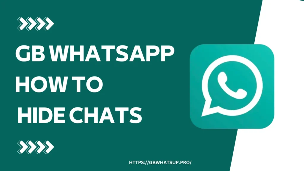 GB WhatsApp how to hide chat